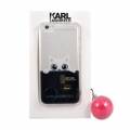 Гелевый чехол для iPhone 7 / 8 Karl Lagerfeld K-Peek A Boo Hard Transparent TPU Pink, KLHCP7TRGPABPI