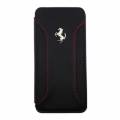 Кожаный чехол книжка для iPhone 6 / 6S Ferrari F12 Booktype Black (FEF12FLBKP6BL)