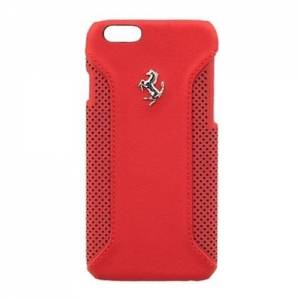 Купить кожаный чехол-накладка для iPhone 6 / 6S Ferrari F12 Hard, Red (FEF12HCP6RE)
