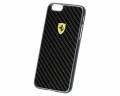 Карбоновый чехол-накладка для iPhone 6 / 6S Ferrari Formula One Hard Real Carb, Black (FESCCBHCP6BL)