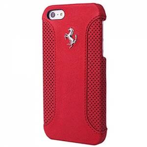 Купить кожаный чехол накладку для iPhone 6 Plus / 6S Plus Ferrari F12 Hard Red (FEF12HCP6LRE)