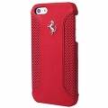 Кожаный чехол накладка для iPhone 6 Plus / 6S Plus Ferrari F12 Hard Red (FEF12HCP6LRE)