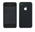 Чехол-накладка для iPhone 4/4S iCover Rubber, black (IP4-RF-BK)