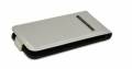 Кожаный чехол с флипом для iPhone 5/5S/SE Karl Lagerfeld VINYL Flip White (KLFLP5GLW)