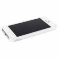 Чехол накладка XINBO Soft Touch для iPhone 5/5S/SE белый 0,8мм (в комплекте пленка)