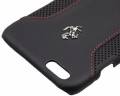 Кожаный чехол накладка для iPhone 6 Plus / 6S Plus Ferrari F12 Hard Black (FEF12HCP6LBL)