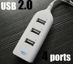 USB HUB разветвитель на 4 USB порта (кабель 80 см)