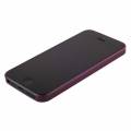 Чехол накладка XINBO Soft Touch для iPhone 5/5S/SE бордовый супертонкий 0,3мм (в комплекте пленка)