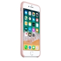 Чехол в стиле Apple Silicone Case для iPhone 8 / 7 под оригинал (Pink) 