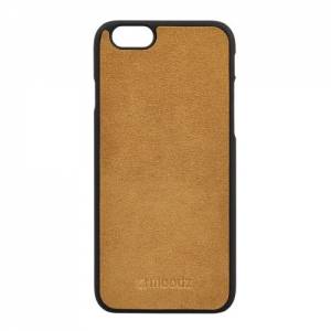 Купить алькантаровый чехол накладку для iPhone 6/6S Moodz ST-A Series Hard (brown), MZ27675