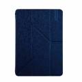 Кожаный чехол Momax Flip Cover для Apple iPad Air / iPad 2017 с подставкой оригами (FCAPIPAD5B3) Blue