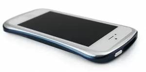 Купить алюминиевый бампер для iPhone 5/5S DRACO Elegance Silver/Blue Серебристый/Синий