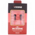Наушники Yookie YK-210, красные