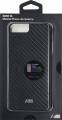Карбоновый чехол накладка BMW для iPhone 7 Plus / 7+ M-Collection Carbon inspiration Hard Real carbon Black, BMHCP7LMCA