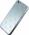 Металлический чехол накладка Guess для iPhone 7 / 8 4G Aluminium plate Hard Silver, GUHCP7MESI