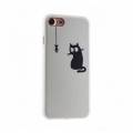 Чехол накладка iCover для iPhone 7 / 8 Cats Silhouette 11, IP7R-DEM-SL11
