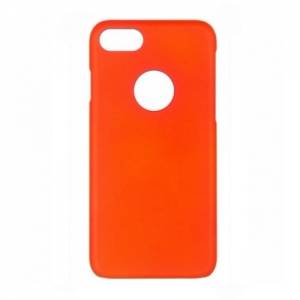 Купить чехол накладку iCover для iPhone 7 / 8 Glossy Orange/Hole, IP7-G-OR