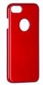 Чехол накладка iCover для iPhone 7 / 8 Glossy Red/Hole, IP7-G-RD