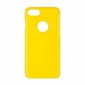 Чехол накладка iCover для iPhone 7 / 8 Glossy Yellow/Hole, IP7-G-YL