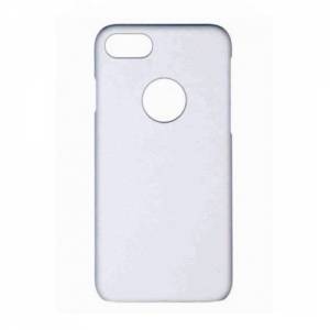 Купить прорезиненный чехол накладку iCover для iPhone 7 / 8 Rubber White/Hole, IP7-RF-WT