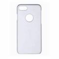 Прорезиненный чехол накладка iCover для iPhone 7 / 8 Rubber White/Hole, IP7-RF-WT