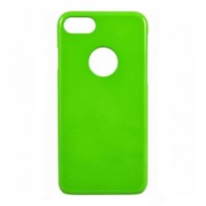 Купить чехол накладку iCover для iPhone 7 / 8 Glossy Lime green/Hole, IP7-G-LGN