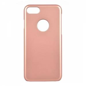 Купить прорезиненный чехол накладку iCover для iPhone 7 Plus / 7+ / 8 Plus / 8+ Rubber Rose gold/Hole, IP7P-RF-RGD