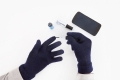Гель NanoTips для превращения обычных перчаток в сенсорные. Blue (для матерчатых тонких перчаток)