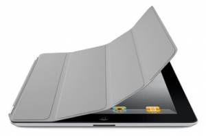 Чехол Smart Cover для iPad 2, iPad 3, iPad 4 (серебристый)