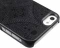 Чехол накладка для iPhone 5 / 5S / SE Christian Lacroix Paseo metal Hard Black, CLPSCOVIP5N