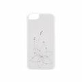 Чехол накладка со стразами iCover для iPhone 6/6S Swarovski New Design SW13 White (IP6/4.7-SW13-WT) цветок на белом фоне