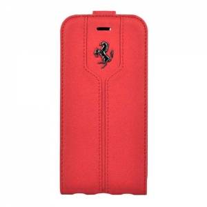 Купить кожаный чехол с флипом Ferrari для iPhone 7 / 8 Montecarlo Flip Leather Red, FEMTFLP7RE