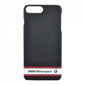 Купить чехол накладку BMW для iPhone iPhone 7 Plus / 7+ Motorsport Rubber Hard PC Navy, BMHCP7LBSRNA