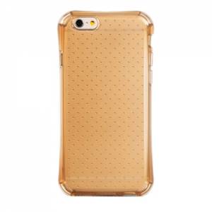 Купить гелевый чехол накладку Hoco для iPhone 6 Plus / 6S Plus - Armor Series Case - Прозрачно-золотистый