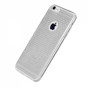 Купить гелевый мерцающий чехол для iPhone 6/6S Rock Fla Series (прозрачный)