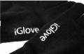 Перчатки iGloves для iPhone, iPad, iPod Touch, Samsung, HTC и др. емкостных дисплеев (черные)