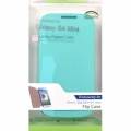 Кожаный чехол книжка iCover для Samsung Galaxy S4 Mini Carbio Sky Blue (GS4M-FC-SB)