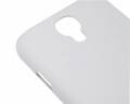 Прорезиненный чехол накладка iCover для Samsung Galaxy S4 Mini Rubber white (GS4M-RF-W) 