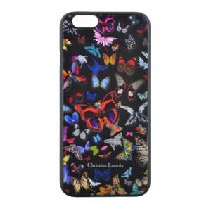 Купить чехол накладку для iPhone 6 Plus / 6S Plus Christian Lacroix Butterfly Hard Black, CLBPCOVIP65N
