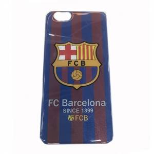 Купить гелевый чехол накладку FC Barcelona для iPhone 6 Football Club символика Барселона