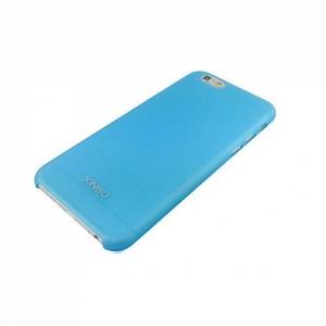 Купить тонкий чехол накладку XINBO для iPhone 6/6S (голубой) 0,8 мм