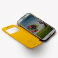 Чехол книжка Momax Flip View Case для Samsung Galaxy S4 mini желтый (FVSAS4MINIY)