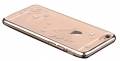 Прозрачный чехол накладка со стразами Swarovski для iPhone 6/6S Vouni Crystal Reverie - Champagne Gold