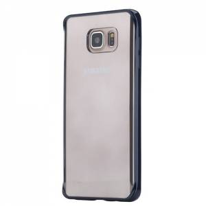 Купить гелевый чехол накладка Rock Pure Series для Samsung Galaxy Note 5 Navy Blue