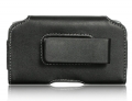 Кожаный чехол кобура Luxmo на клипсе для iPhone 4S, 3GS и др.
