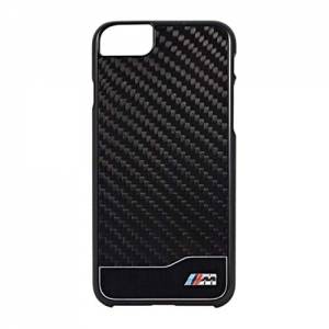 Купить карбоновый чехол накладка BMW для iPhone 7 / 8 M-Collection Aluminium&Carbon Hard Black, BMHCP7MDCB