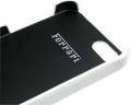 Кожаный чехол накладка для iPhone 5C Ferrari FF-Collection Hard White (FEFFHCPMWH)