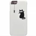 Чехол накладка iCover для iPhone 6 Cats Silhouette котенок и рыбка IP6/4.7-DEM-SL11