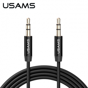 Купить кабель AUX для Apple / Samsung и др. устройств - 1 метр белый