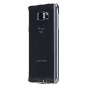 Купить гелевый чехол накладка Rock Ultrathin Slim Jacked для Samsung Galaxy Note 5 (прозрачно-черный)
